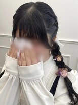 リルミー ミュエナ 大須 矢場町(Lilme myuena)&nbsp;推しピン付き！編み込みツインテ♪_ユウ