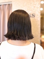 クロス(CROSS) 大人可愛い/30代40代/外ハネにもできる切りっぱなしボブ