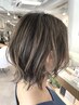 ☆【白髪ぼかしたい方!】カット＋ハイライトカラー＋前処理TR￥15,950～19,250