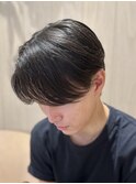 サラサラセンター分け髪質改善トリートメント縮毛矯正パーマ