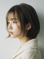 コトナ 越谷店&nbsp;忙しい30代に人気！越谷の時短ショートボブ×ヘーゼルグレージュ