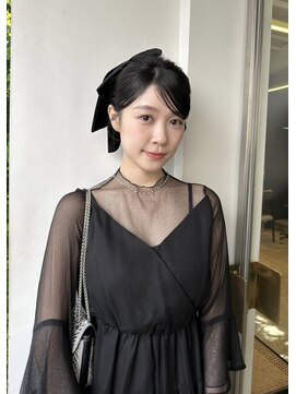 シキ 渋谷(siki) 結婚式ヘア/参列ヘア/カチモリヘア/お呼ばれヘア/渋谷/原宿