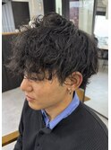 【WAVY】無造作シャドウパーマ