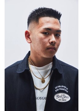 MEN'S DAMDEE TOKYO 浅草田原町【ダムディー】バーバー/フェード/メンズパーマ/理容室 ニュアンスパーマ/波巻きツイストスパイラル[浅草/理容室]