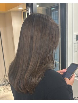 アコロン(acoron) オリーブベージュ 新宿/髪質改善/透明感カラー/韓国ヘア