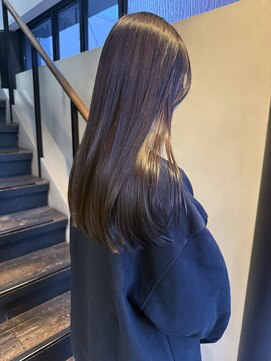 ヘアー アイス ルーチェ(HAIR ICI LUCE) ラベンダーグレー/ダークグレージュ/グレージュ/春カラー/堀場