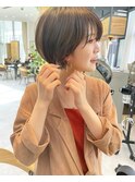 【30代/40代/50代】丸みショート/ショートボブ/顔まわりカット