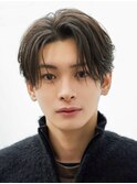 フェザーショートニュアンスパーマ