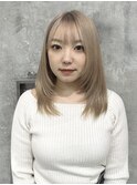 [町田/レイヤーカット/ショートボブ/ブリーチなしダブルカラー]