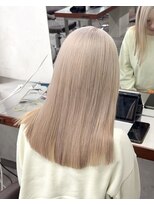 ニコトウキョウ 新宿(nico TOKYO)&nbsp;ダブルカラーミルクティーピンクホワイトパープルハイトーン韓国