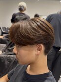 MEN'S HAIR/センターパート×テーパーフェード