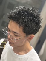フランクスバーバーリベラルド 横浜(FRANK'S BARBER LIBERALD)&nbsp;MEN’S HAIR/BUZZ CUT/テーパーフェード/スパイキーショート　U