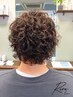 【自分らしい個性を楽しむ】カット＋特殊パーマでおしゃれな髪へ