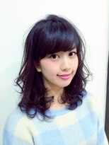 ヘアーサロン セル(Hair Salon CELL) 黒髪ナチュラルふわセミディ