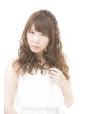 結婚式や二次会におすすめ編み込みダウンスタイル♪