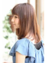 美容室 パルス 静岡鷹匠店(PALS)&nbsp;小顔効果高まる☆おろし前髪×ナチュラルミディアム