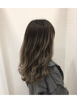 デザイン フォー ヘアー グランツ プロデュース バイ ヒス(Design for hair GRAnt'z) バレイヤージュグラデーション