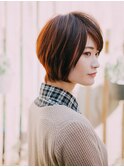 美シルエットナチュラルショートボブ【古淵/相模原/町田】