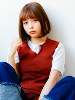 ネイヴィル オモテサンドウ(navile omotesando)&nbsp;☆ワンカールボブアッシュブラウン☆navile表参道