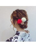 浴衣ヘアー＆着付け
