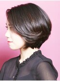_TREE表参道/遠藤 大人ひし形レイヤーボブ「ノーブル×ヌケ感」