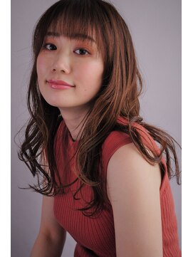 クレールバイケンジ(Claire by KENJE) 甘めワイドバング×ゆるカール