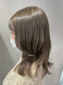 グミ(gumi) *gumi*ノンブリーチ×オラプレックスカラー