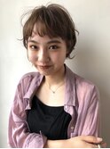 【keep hair design土肥】シークレットハイライト×大人ショート
