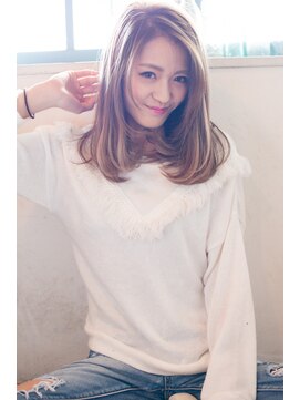 キート 本厚木(kiito) 【本厚木/本厚木駅】外国人風レイヤーロブ☆