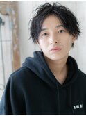爽やかこなれヘアモテ髪ヘムライトミックスパーマK