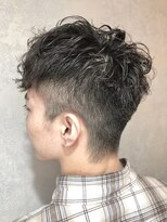 セシルヘアー(CECIL hair)&nbsp;バーバースタイル 韓国風パーマ エッジパーマ 下北沢 新百合ヶ丘