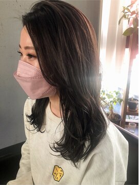 パム 恵比寿(PAM.) 動きのあるロング/【PAM.HANA】