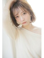 ウォークヘアーグロウ(Walk hair grow) 大人っぽさ◎軽ボブ×アッシュベージュ