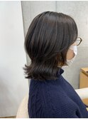 ミディアムストレート/レイヤーボブ/外ハネボブ