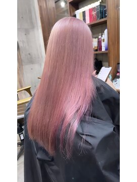 ラフ 難波店(LAFF) #黒髪#ボブルフ#ネビージュ#小顔#ワンレン