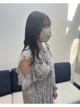 トレス(TRESS) セミロング/レイヤー/お顔周りカット/アッシュ/透明感カラー