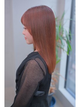 ネイヴィル 銀座(navile) 髪質改善　カッパーブラウン