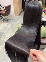 アディクト 東陽町西口(addict)&nbsp;美髪になるプレミアム縮毛矯正＿グレージュ＿ロング［東陽町］