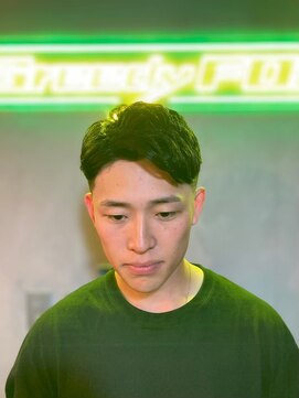 グリーディーフォックス 三軒茶屋(GreedyFOX) 波巻き/マッシュパーマ/ウルフ/ハイライト<理容室>三軒茶屋