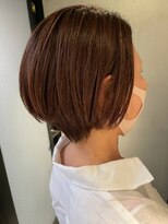 ヴォロ 佐賀(VoLo)&nbsp;切りっぱなしボブ/美髪/ピンクブラウン[佐賀駅]