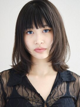 ミンクス渋谷スマートサロン(MINX shibuya smart salon) 似合わせ イメチェンヘアスタイル ハッシュカット フルバング