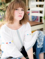 カバーヘア ブリス 戸田公園西口店(COVER HAIR bliss)&nbsp;大人ハイライトカラーくせ毛風ボブパーマc5戸田公園10代20代30代