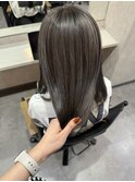 【CYAN】#10代#20代#ダークグレー#ブリーチカラー