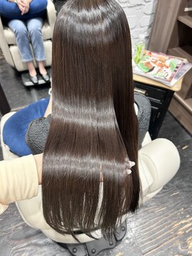 アルコイリスバイドールヘアー(ARCOIRIS by Dollhair) 酸性ストレートうる艶ロング髪質改善トリートメント韓国風都島