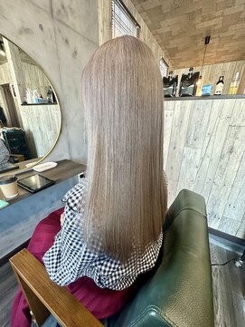 ラボ(LAB) ミルクティーベージュ×ローレイヤー