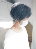 【kishi】くびれショート/白髪染め/白髪ぼかし