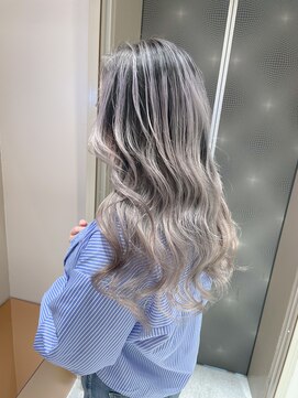 ロンドシェリ 仙台(Lond Cheri) バレイヤージュ ケアブリーチ ダブルカラー 髪質改善 ハイライト