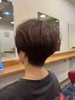 スパングル spangle&nbsp;メリハリスッキリショート/再現性/酸熱カラートリートメント