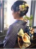 京都/着付/ヘアセット/ヘアメイク/結婚式/七五三