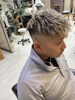ヘアー ラボ エムツー(hair lab m2) ツイスト×ホワイトメッシュ